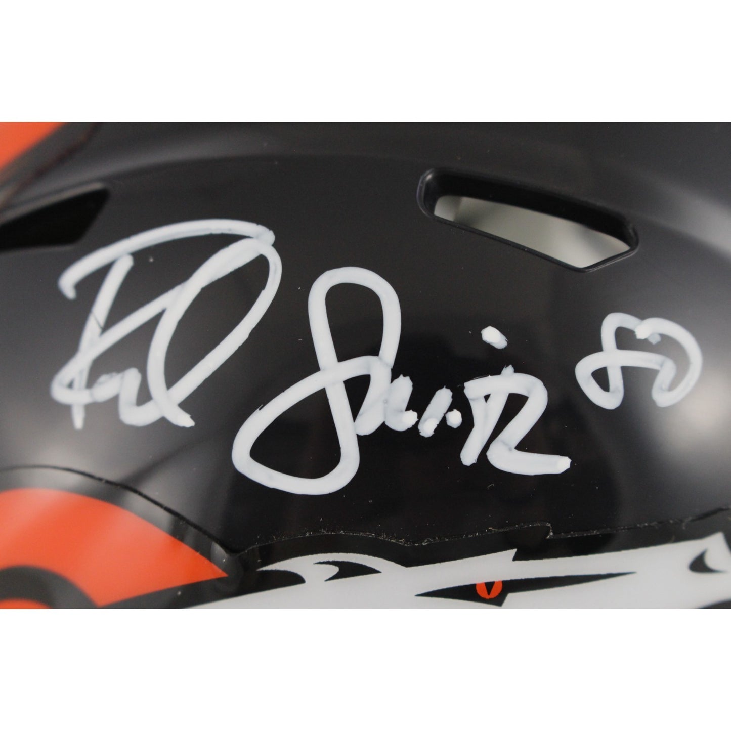 Rod Smith Denver Broncos Autographed Throwback Mini Helmet