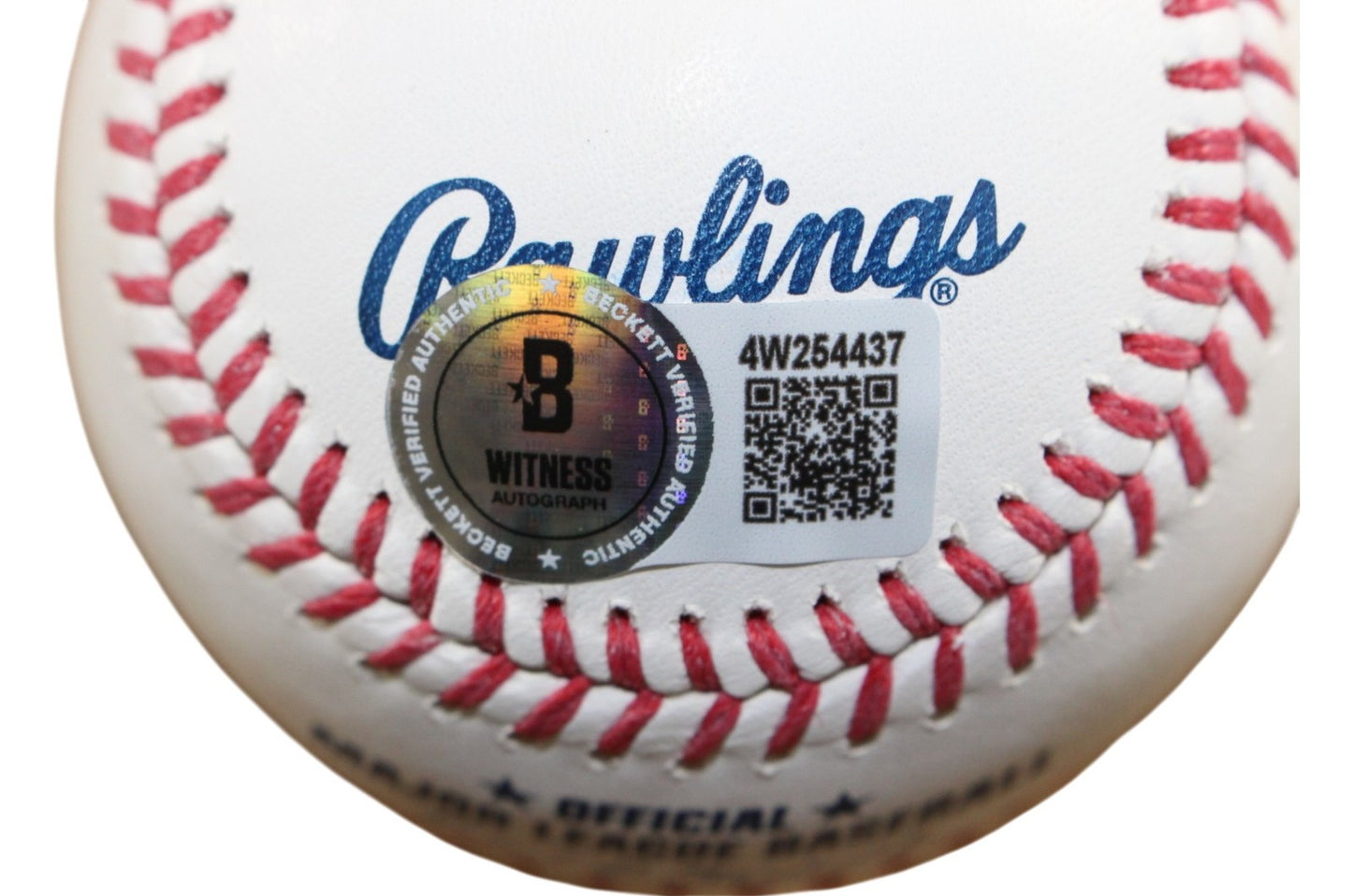 Reggie Jackson Signed New York Yankees Baseball (563 HR Inscription) BAS