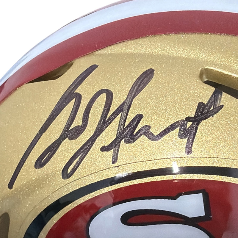 Garrison Hearst Signed San Francisco 49ers Mini Helmet