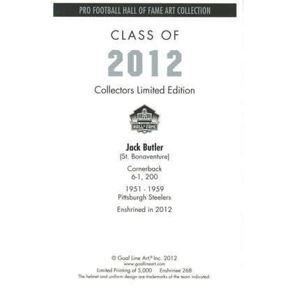 2012 Hall of Fame Multi-Signed Goal Line Art Card Set