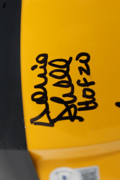 Franco Harris & Terry Bradshaw Multi-Signed Steelers HOF Full Size Helmet