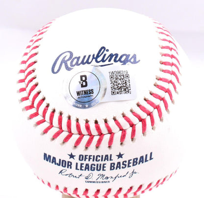 Tino Martinez Autographed Rawlings Official MLB Baseball "4x WS Champs"