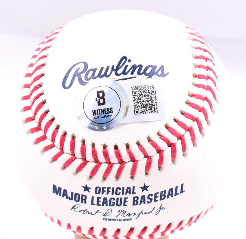 Tino Martinez Autographed Rawlings Official MLB Baseball "4x WS Champs"