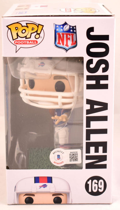Josh Allen Signed Buffalo Bills Funko Pop Figurine #169