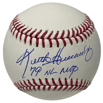 Keith Hernandez Signed Rawlings ROMLB Baseball '79 NL MVP JSA COA