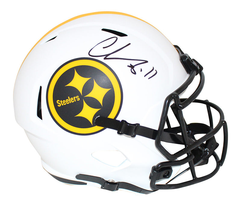 Chase Claypool Autographed Pittsburgh Steelers Full Size Lunar Helmet