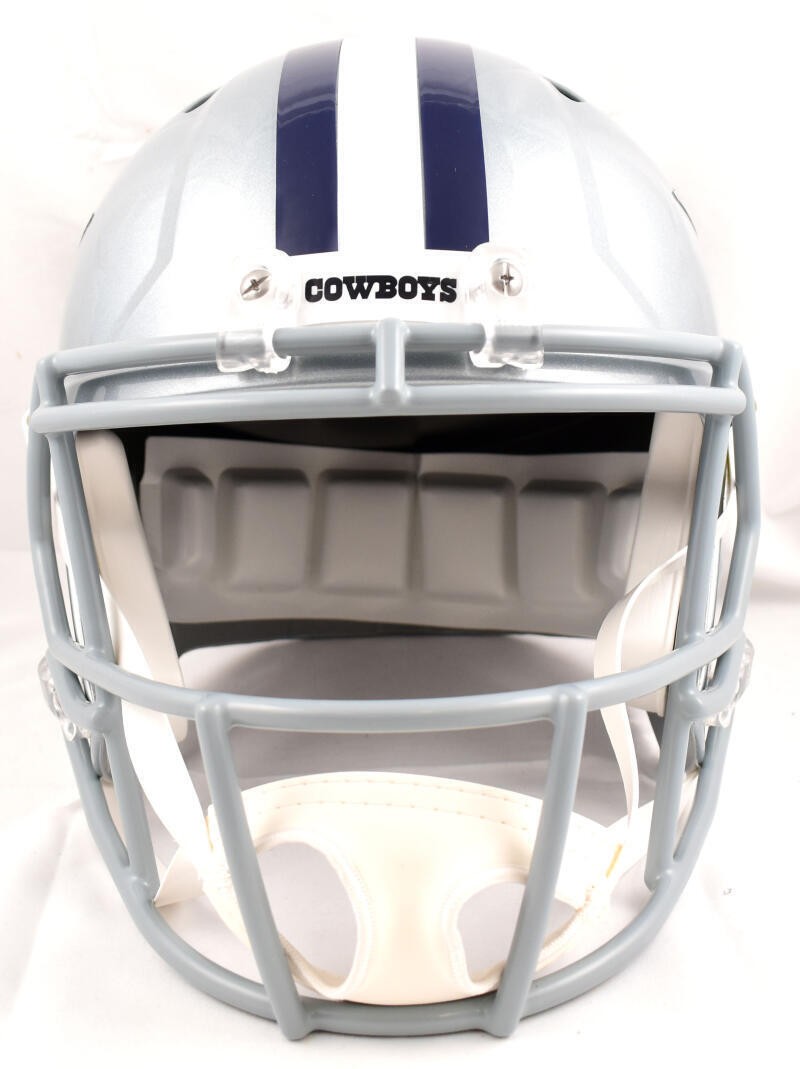Michael Irvin Signed Dallas Cowboys Full Size Speed Helmet - Black Edition