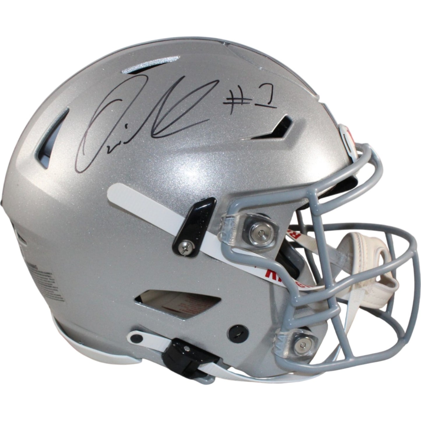 Quinshon Judkins Ohio State Buckeyes Signed Authentic SpeedFlex Helmet