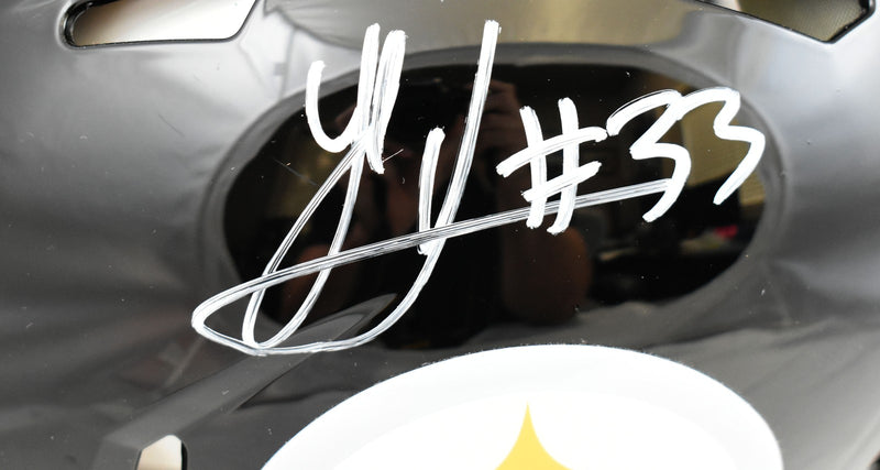 Jack Sawyer Signed Pittsburgh Steelers Full Size Speed Authentic Helmet