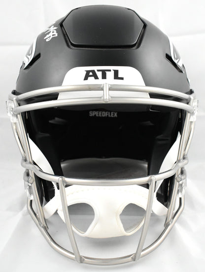 Tony Gonzalez Signed Atlanta Falcons Riddell Full Size Speedflex Helmet