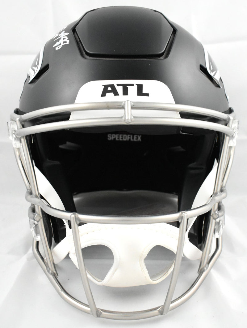 Tony Gonzalez Signed Atlanta Falcons Riddell Full Size Speedflex Helmet
