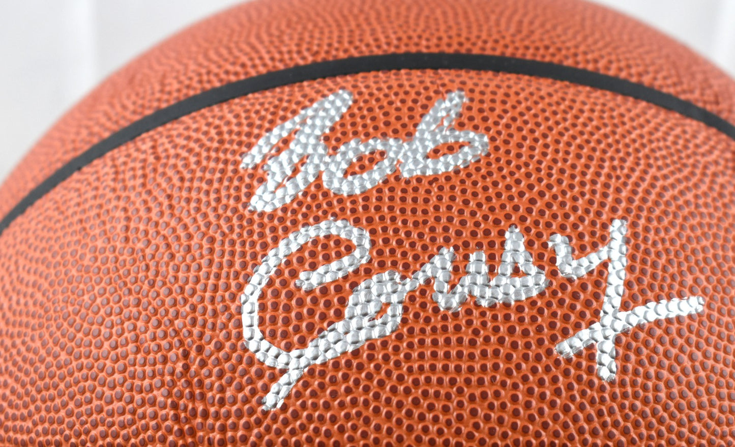 Bob Cousy Autographed Wilson NBA Basketball
