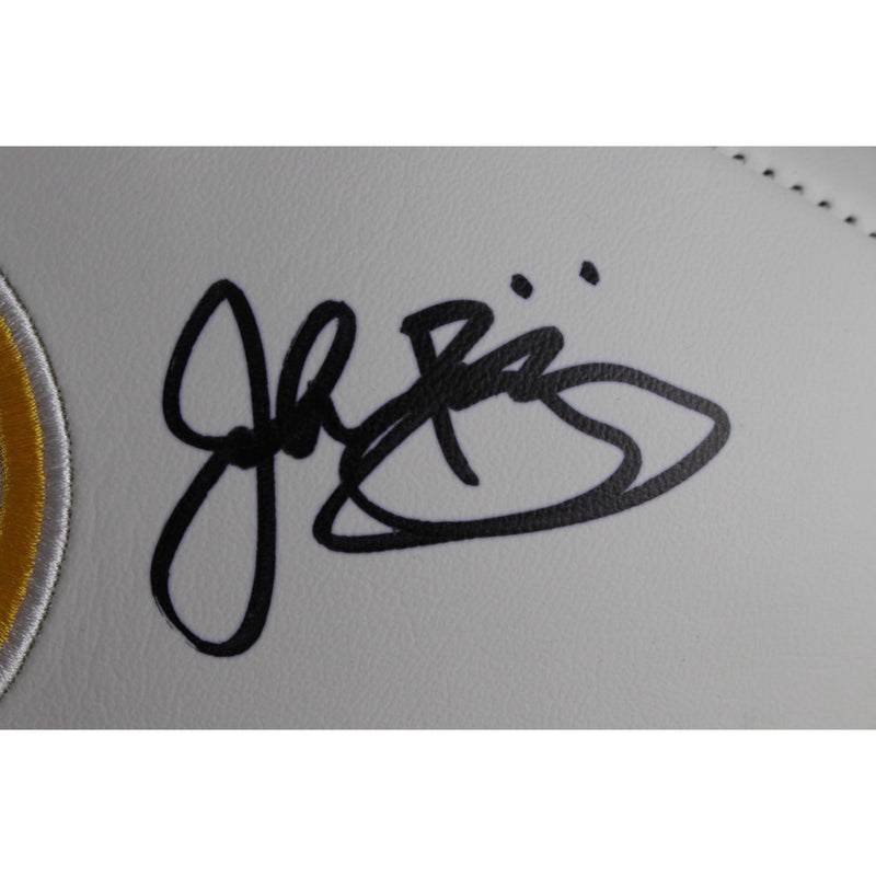 John Riggins Washington Redskins Autographed Logo Football (Beckett Witness)