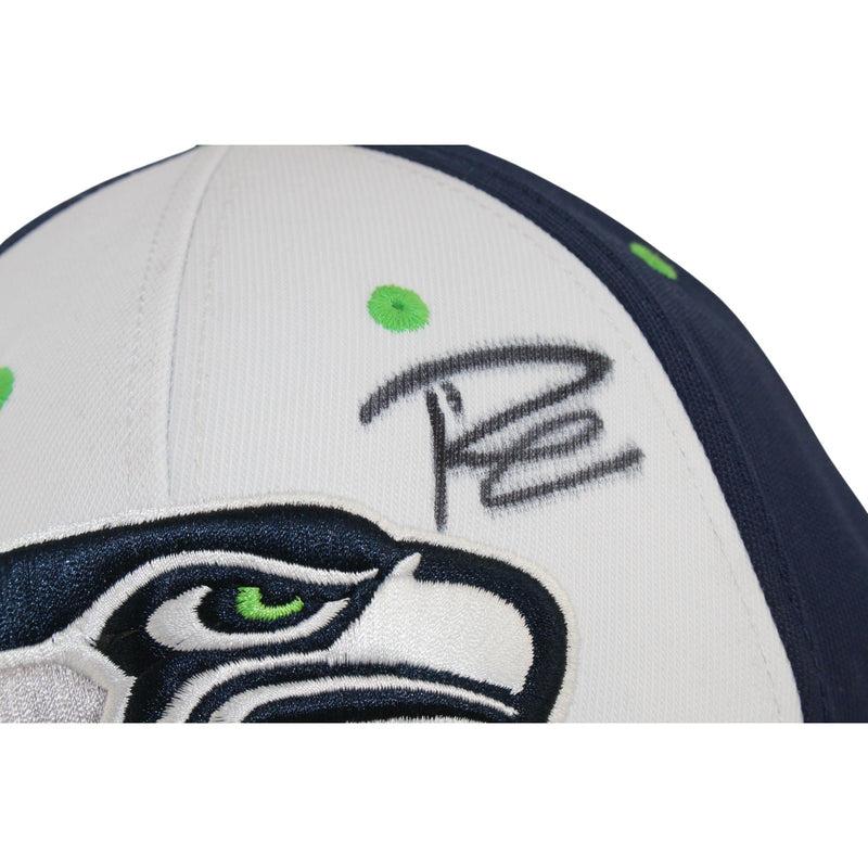 Russell Wilson Autographed Seattle Seahawks Hat (Beckett COA)
