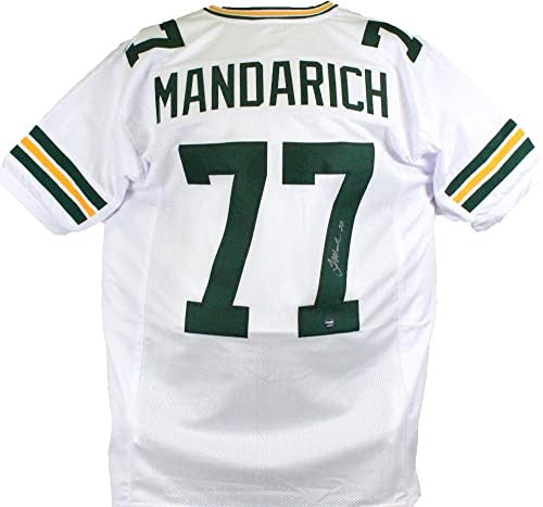 Tony Mandarich Autographed White Custom Jersey
