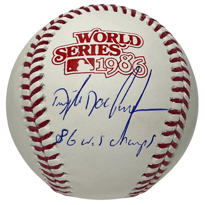 Dwight "Doc" Gooden Signed 1986 World Series Baseball w/ "86 WSC"