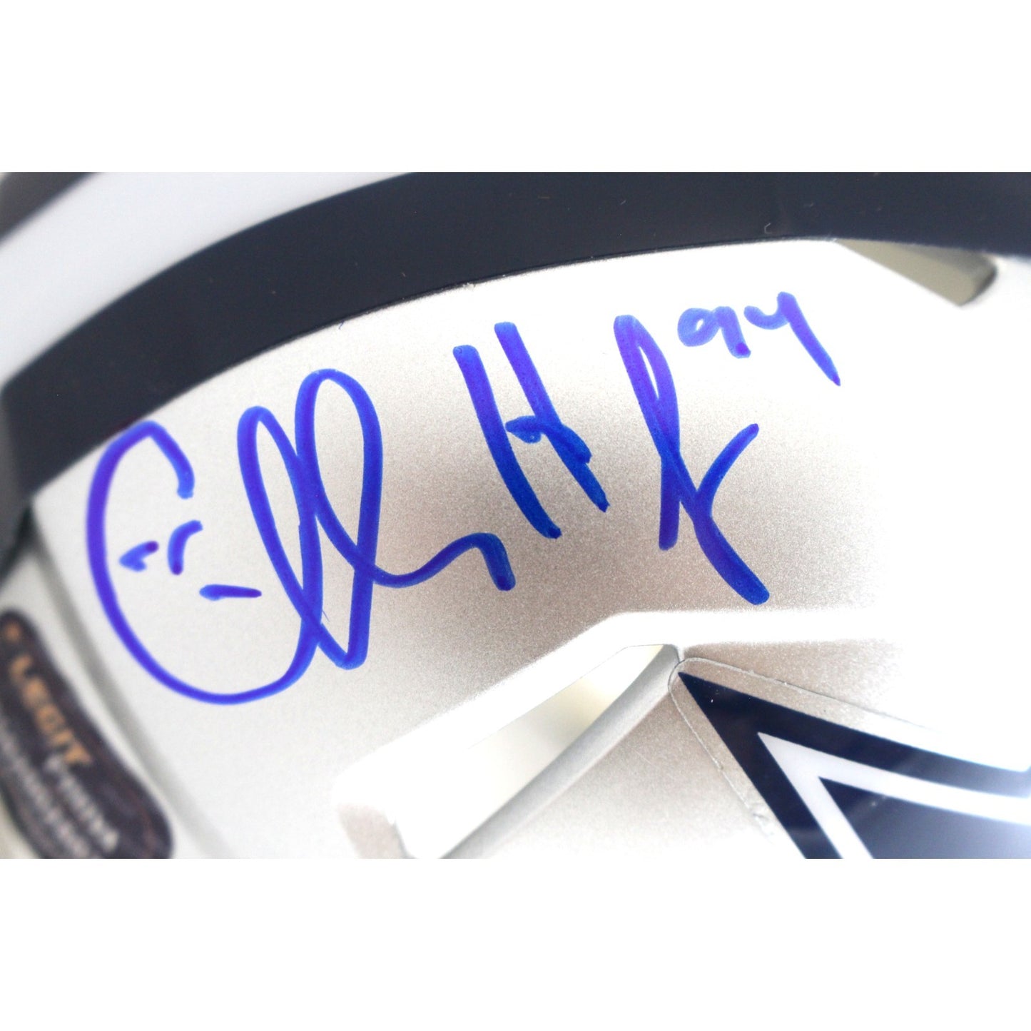 Charles Haley Autographed Dallas Cowboys Mini Helmet Beckett