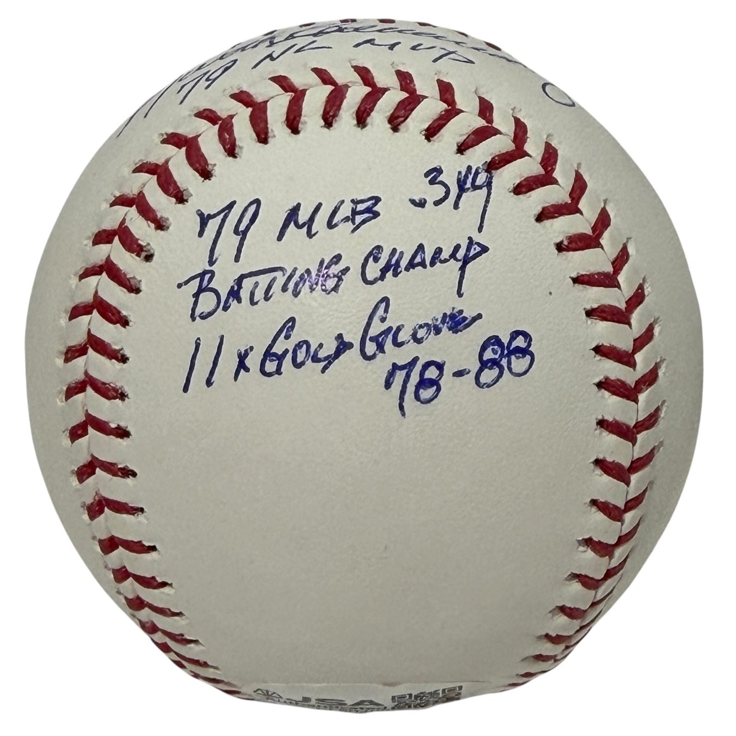 Keith Hernandez Signed New York Mets ROMLB Baseball (4 Stat Inscriptions)