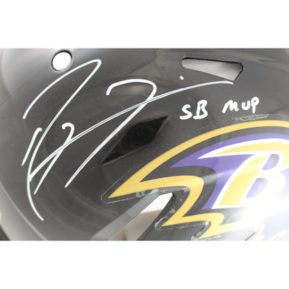 Ray Lewis Baltimore Ravens Signed Authentic Full Size SB MVP Helmet
