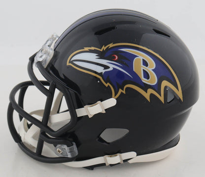 Ricky Williams Autographed Baltimore Ravens Mini Helmet