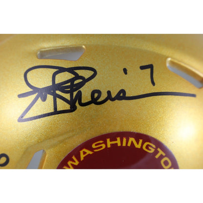 Joe Theismann Washington Football Team Flash Mini Helmet (SB Champs Inscr)