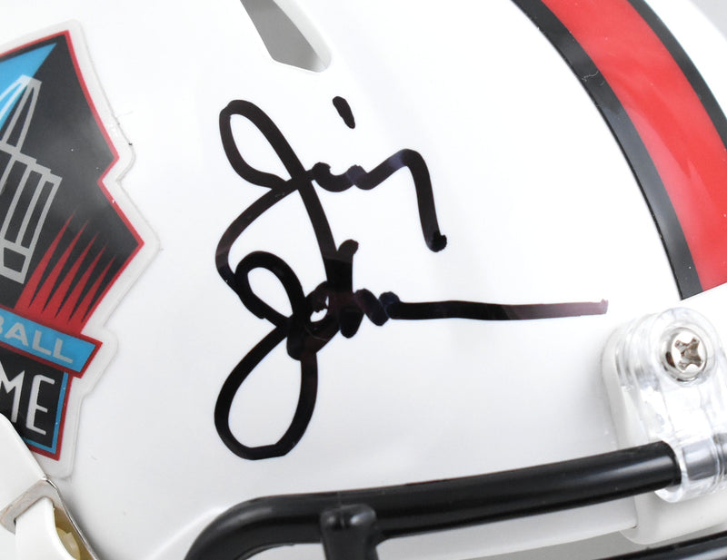 Jimmy Johnson Autographed Dallas Cowboys Speed Mini Helmet