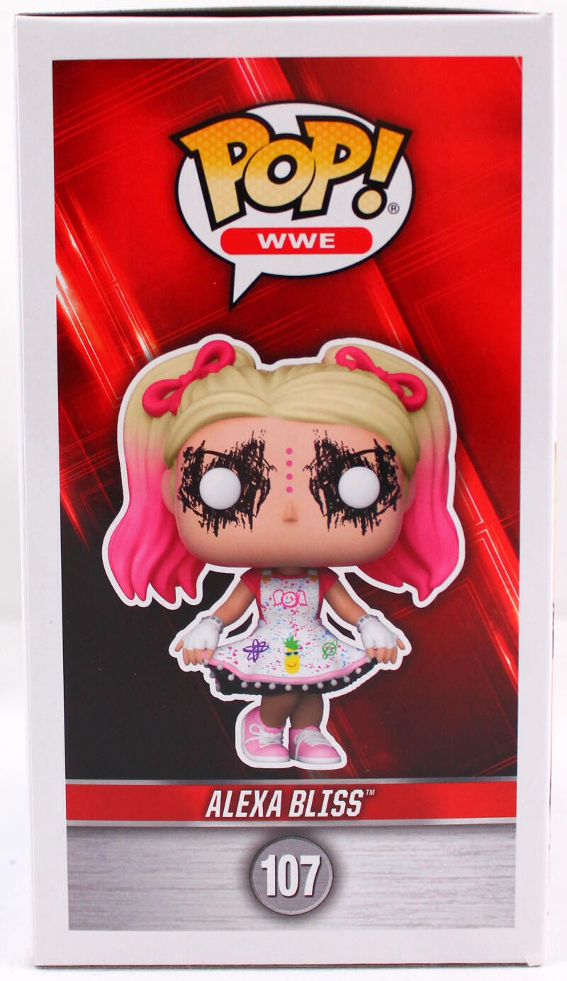 Alexa Bliss Signed Funko Pop Figurine #107