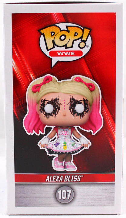 Alexa Bliss Signed Funko Pop Figurine #107