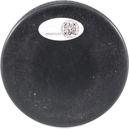 Dave Keon Autographed Hockey Hall of Fame Logo Puck