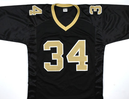 Ricky Williams Autographed New Orleans Saints Custom Black Jersey