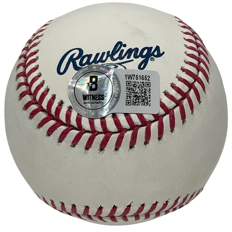 Juan Marichal Signed ROMLB Baseball HOF 83 Inscription Beckett BAS COA
