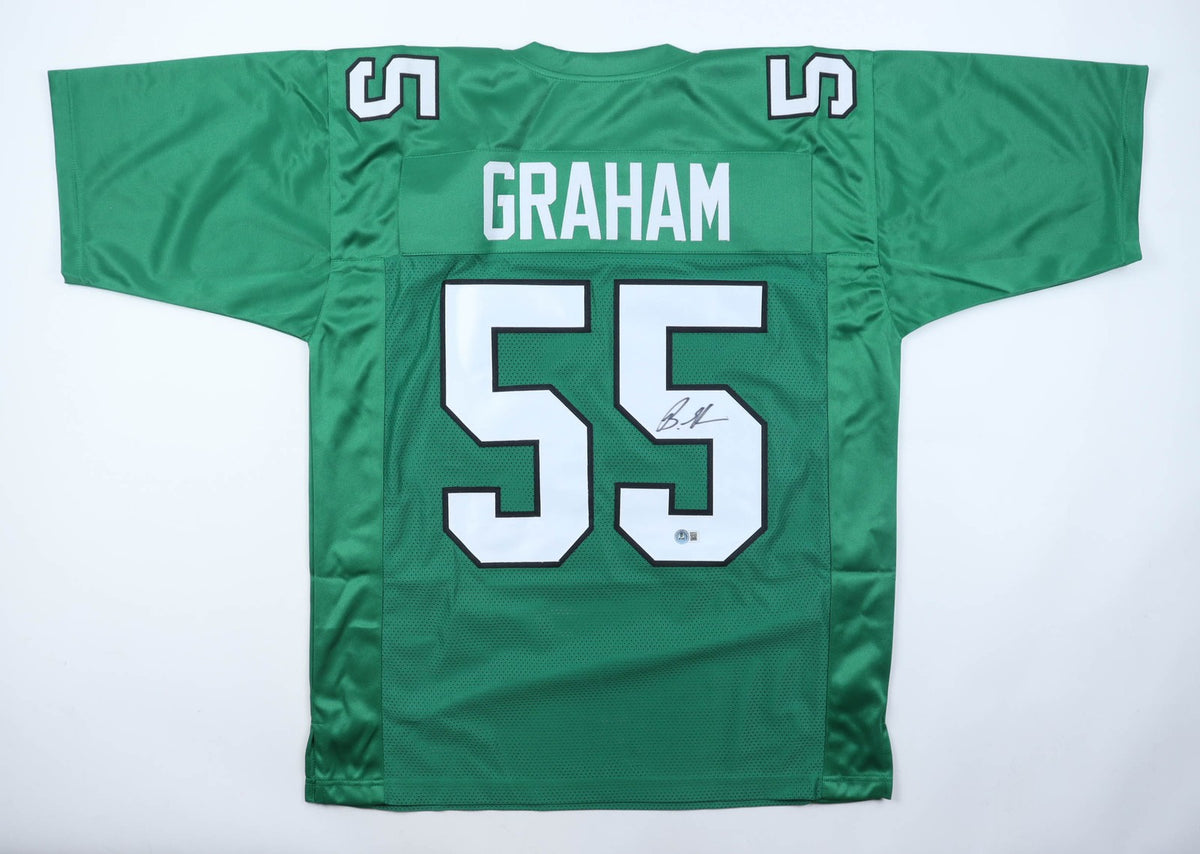 Brandon Graham Signed Philadelphia Eagles Kelly Green Jersey
