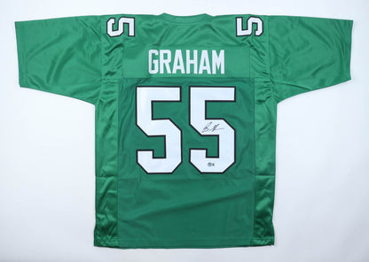 Brandon Graham Signed Philadelphia Eagles Kelly Green Jersey