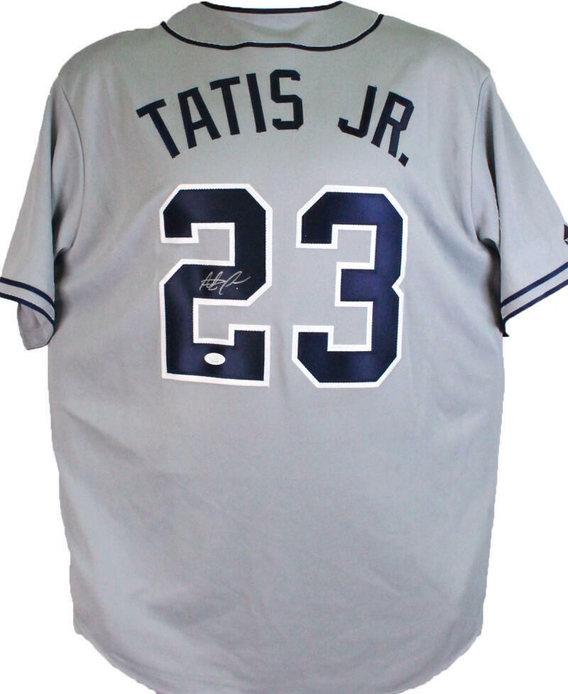 Fernando Tatis Jr. San Diego Padres Autographed Grey Jersey