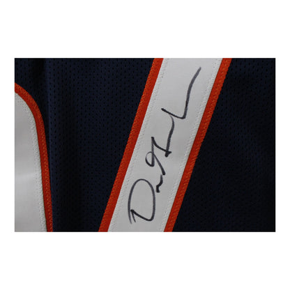 Dre Greenlaw Autographed Custom Blue Pro Style Jersey (Beckett)