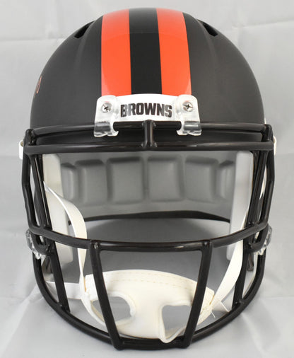 Quinshon Judkins Autographed Cleveland Browns Full Size Alternate Helmet