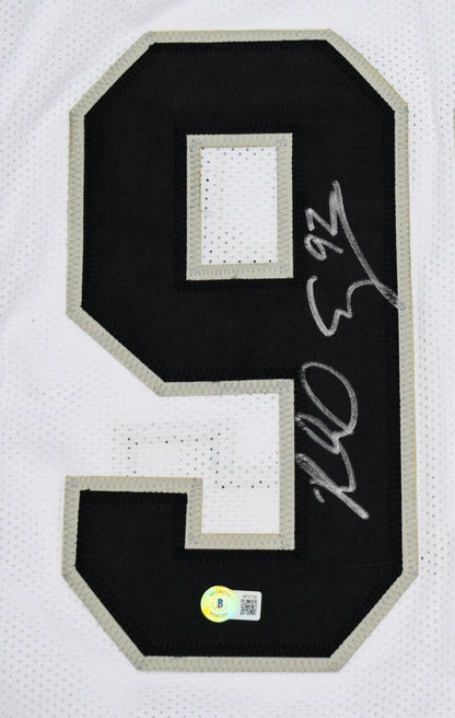 Richard Seymour Autographed Oakland Raiders White Custom Jersey