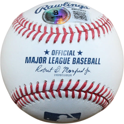 Nolan Ryan, Randy Johnson, Roger Clemens & Steve Carlton Signed Baseball