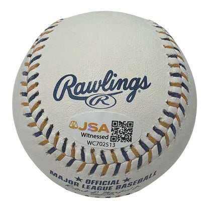Andrew Fischer Autographed Milwaukee Brewers Logo Baseball