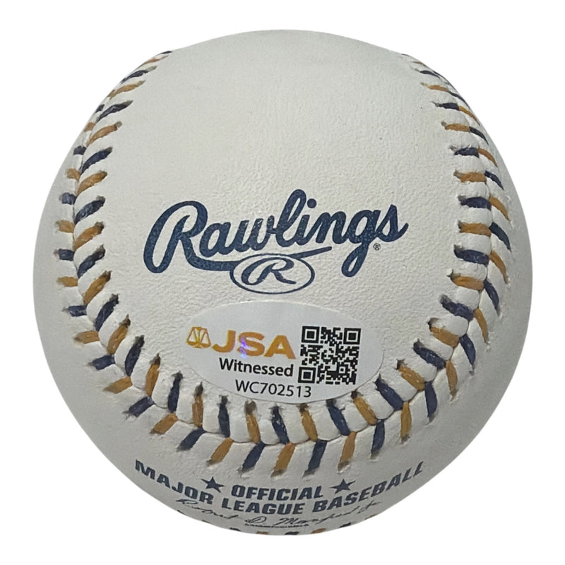 Andrew Fischer Autographed Milwaukee Brewers Logo Baseball