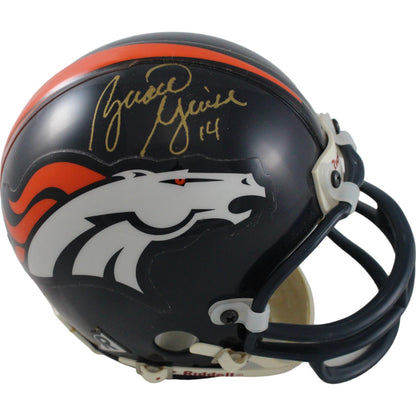 Brian Griese Signed Denver Broncos VSR4 Replica Mini Helmet