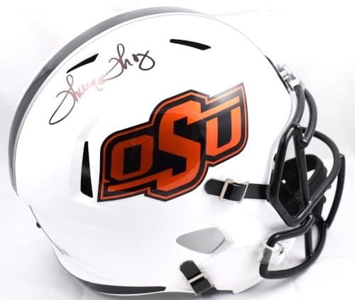 Thurman Thomas Signed Oklahoma State Full Size Speed Helmet
