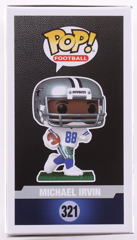 Michael Irvin Signed Dallas Cowboys Funko Pop #321