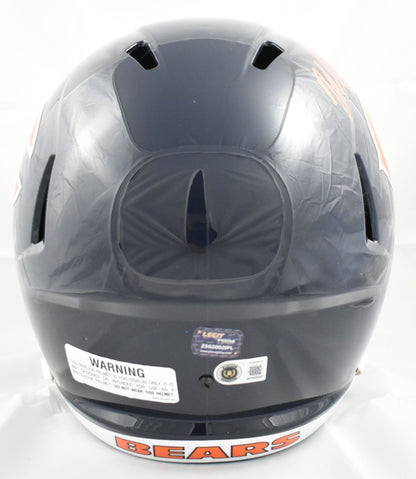 Mike Singletary Signed Chicago Bears Full Size Speed Helmet