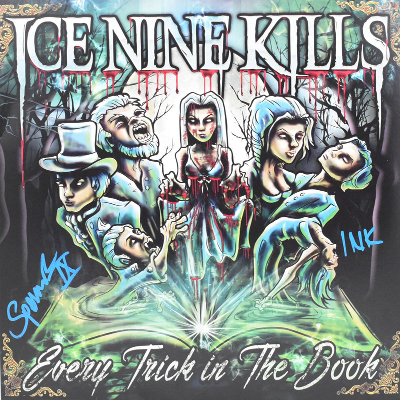 Spencer Charnas Signed Ice Nine Kills Every Trick in the Book Vinyl Album