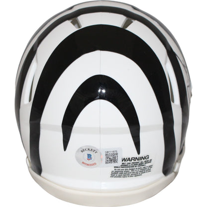 Boomer Esiason Signed Cincinnati Bengals 2022 Alternate Mini Helmet