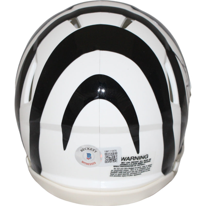 Boomer Esiason Signed Cincinnati Bengals 2022 Alternate Mini Helmet