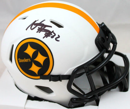 Najee Harris Signed Pittsburgh Steelers Lunar Speed Mini Helmet