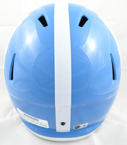 Warren Moon Autographed Houston Oilers Full Size Speed Helmet HOF Inscription