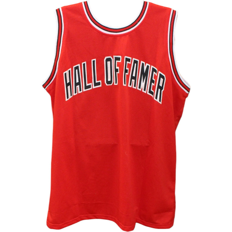 Toni Kukoc Chicago Bulls Signed Pro Style Jersey HOF Inscription